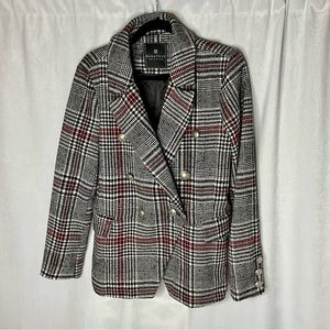 Bagatelle Collection Plaid Coat Size Large
